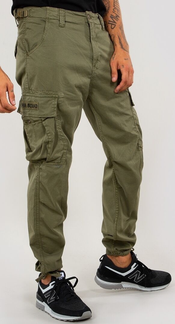 Alpha Industries Squad Jeans/Pantalons Vert taille : 38