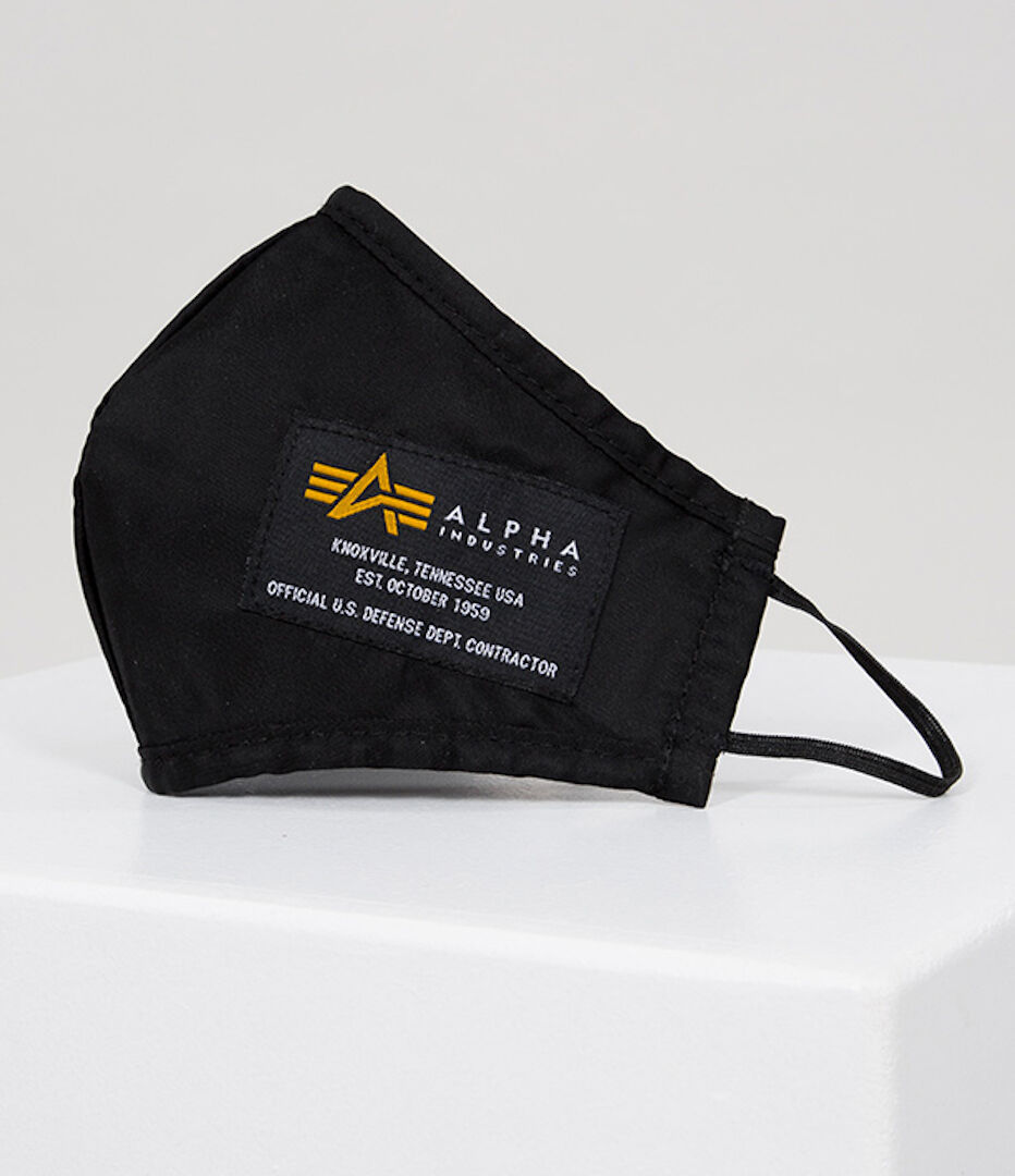 Alpha Industries Crew II Masque facial Noir taille : unique taille