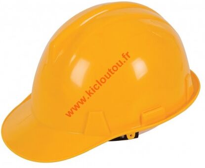 Silverline Casque de chantier Jaune