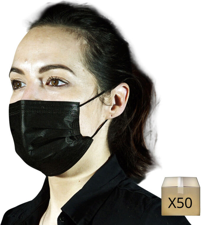 x50 Masques médicaux jetables type 2 Kalissya