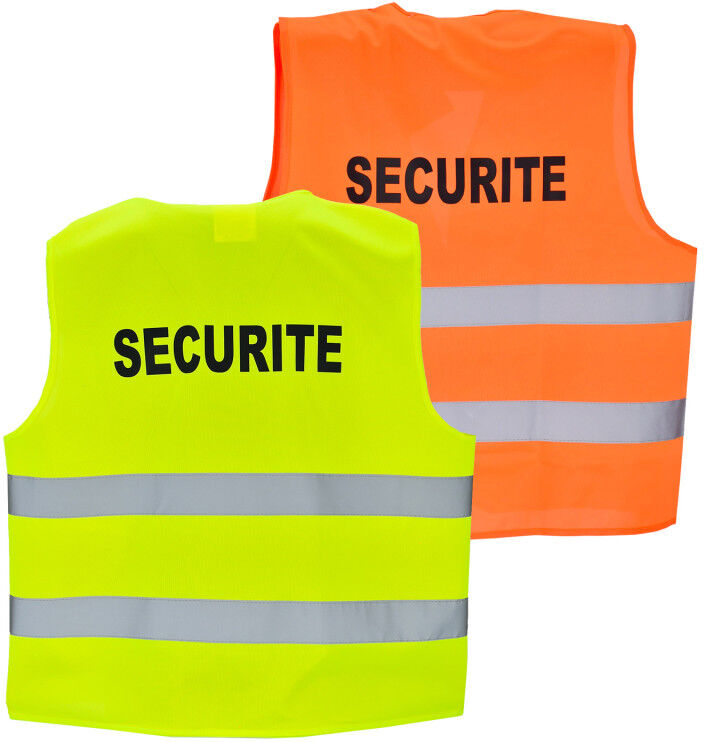 Gilet haute visibilité avec marquage Sécurité Singer Safety