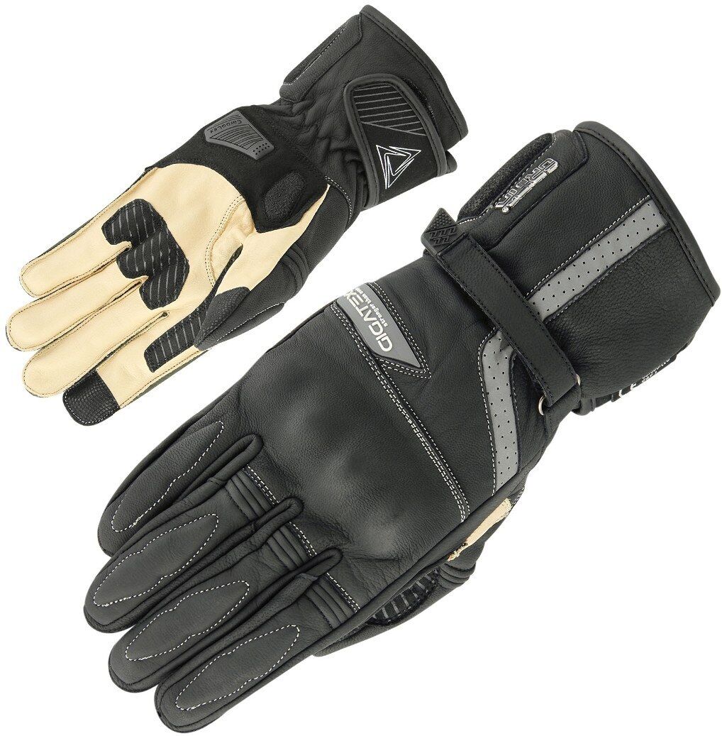 Orina Mission Big Motorcycle Gloves  - Black Brown