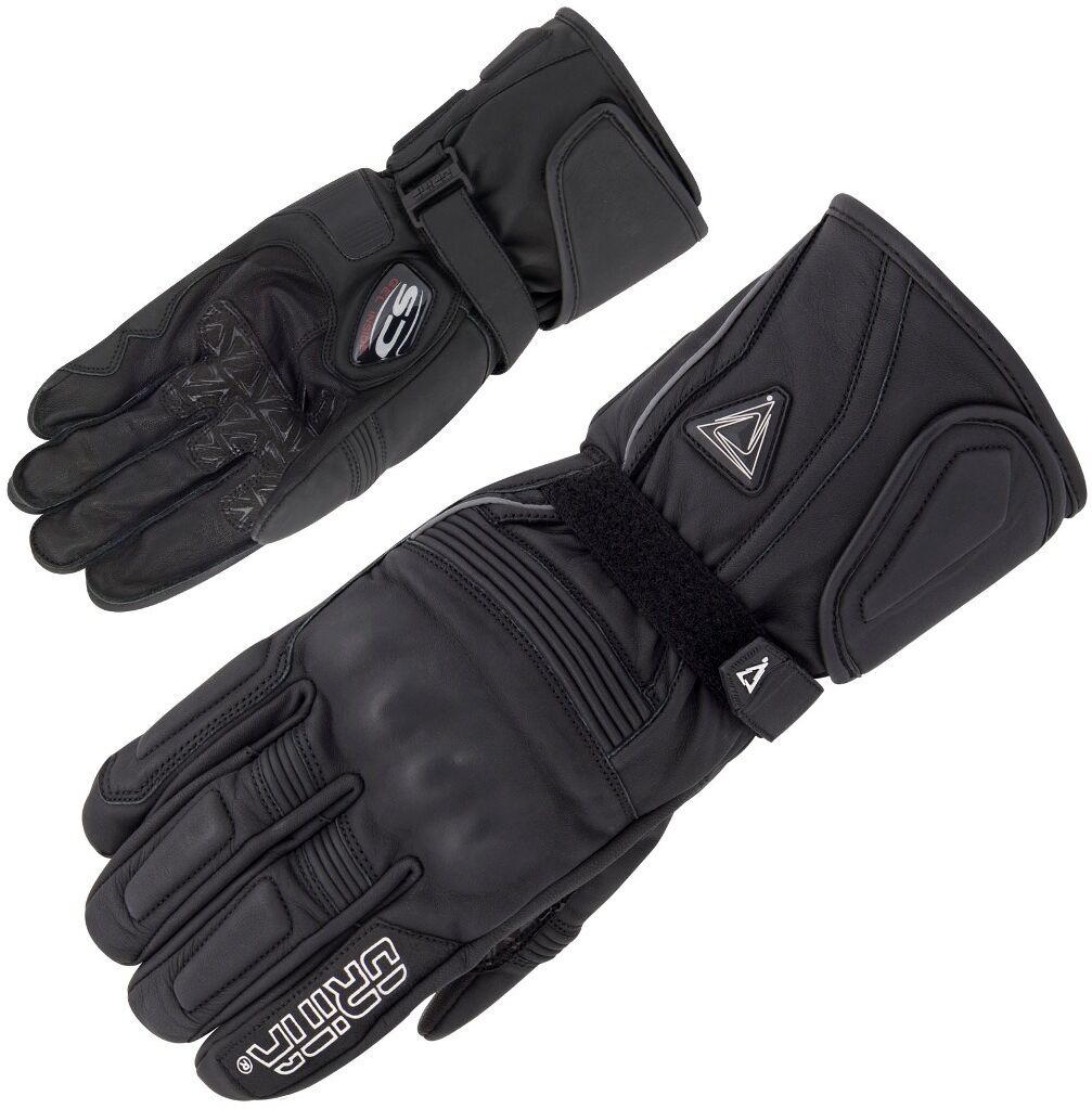 Orina Raven Motorcycle Gloves  - Black