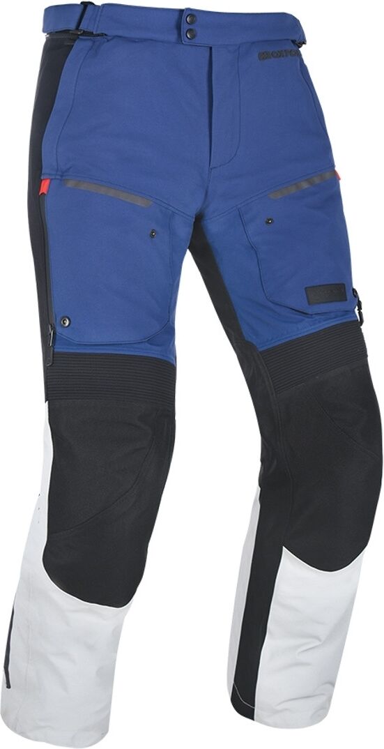 Oxford Mondial Motorcycle Textile Pants  - Grey Blue