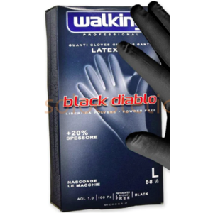 Guanti Walking Black Diablo 100 Pz  L