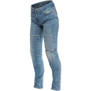 DAINESE - Pantaloni Denim Stone Slim Lady Light-Blue Blu 24