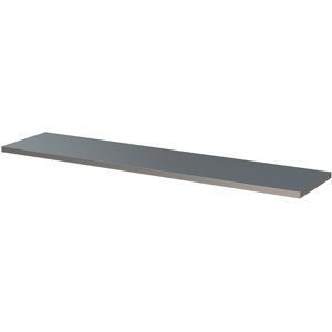 Piano di lavoro in acciaio inox SOGI ARR-TOP-A-L per arredo officina - per sistema modulare ARR-OFF - 2040x466x36 mm