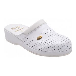 Scholl CLOGS Back Guard Bianco 43