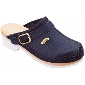 Scholl CLOGS Super Comfort C/Cinturino Blu 43