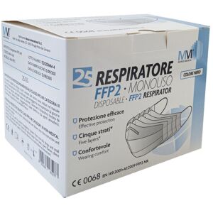 Munus International Srl MUNUSMED Resp.FFP2 Nera 25pz