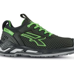 U-POWER Scarpe antinfortunistiche basse  Bryan S3 n° 43 nero e verde