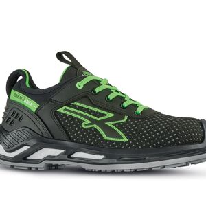 U-POWER Scarpe antinfortunistiche basse  Bryan S3 n° 48 nero e verde