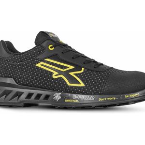 U-POWER Scarpe antinfortunistiche basse  Matt S3 n° 46 nero e giallo