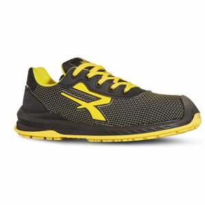 U-POWER Scarpe antinfortunistiche basse  Bogota S3 n° 38 nero e giallo