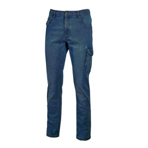 U-POWER Pantalone da lavoro  ST150GJ azzurro tg. 3XL