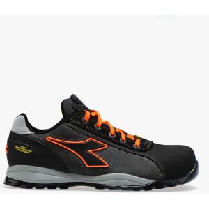 Diadora GLOVE TECH LOW PRO - SCARPE ANTINFORTUNISTICA BASSE S3 HRO SRA ESD COLORE NERO E ORANGE TECNOLOGIA GEOX -  UTILITY - Misura 42