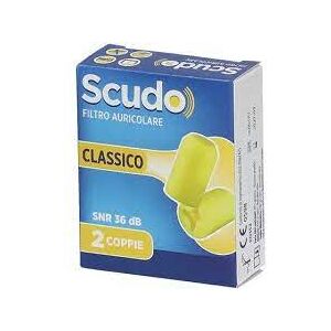 PASQUALI Srl Filtro Auricolare Earplug Scudo Classic 2 Coppie