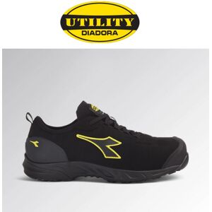 Scarpe Antinfortunistica Diadora Utility Fly Litebase Low S3 Hro Src Esd - Colore Nero/nero Cod. 701.179463 - New