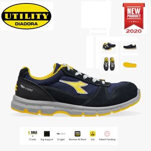 Scarpe Antinfortunistica Diadora Utility Run Text Low S1p Src Esd - Colore Dark Navy Cod. 701.175305