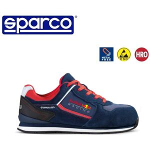 Scarpe Antinfortunistica Sparco Teamwork Gymkhana Esd S3 Src Hro Red Bull - Colore Blu Marine - Cod. 07535rbbmrs - New