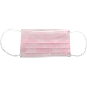 Gima Premium Mascherina Chirurgica Filtrante 98% 3 Veli Tipo Ii Con Elastici - Adulti - Rosa (Conf. 50 Pz.)