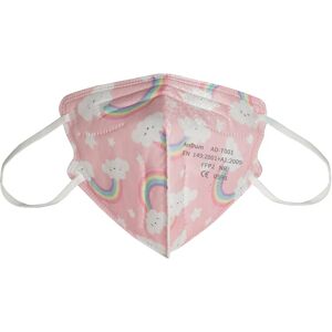 Gima Mascherina FFP2 per bambini con arcobaleno - Confezione da 20 pezzi