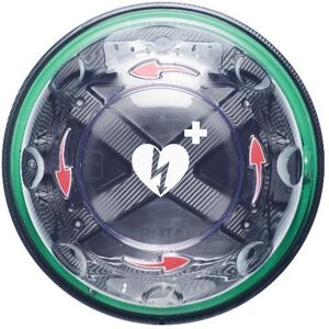 Teca per defibrillatore da interni impermeabile &#8220;Rotaid Solid Plus&#8221; &#8211; Verde e frecce rosse