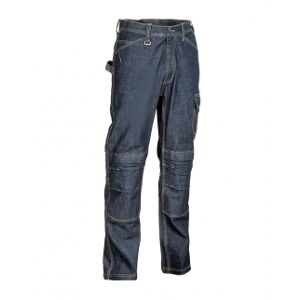 Cofra 100 Pantaloni jeans da lavoro Biarritz neutro o personalizzato