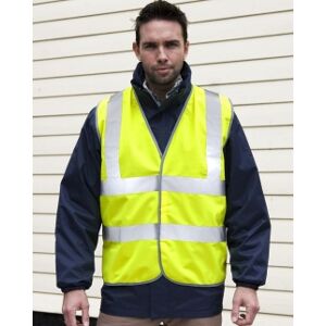 Result Safe-Guard 100 Gilet Core Motorway Classe 2 neutro o personalizzato