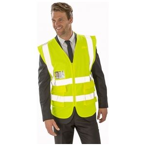 Result Safe-Guard 100 Gilet di sicurezza in mesh neutro o personalizzato