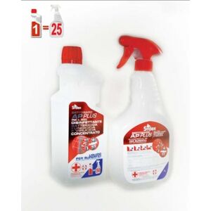 Gedshop 1000 Detergente disinfettante 1 litro concentrato neutro o personalizzato