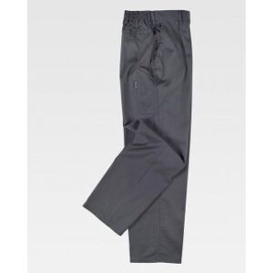 Workteam 100 Pantalone con elastico in vita industriale neutro o personalizzato
