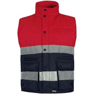 Workteam 100 Gilet con chiusura a cerniera nascosta neutro o personalizzato