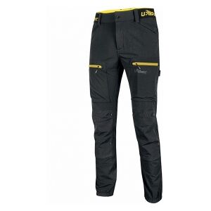 U-Power 100 Pantaloni da lavoro rinforzati Horizon neutro o personalizzato