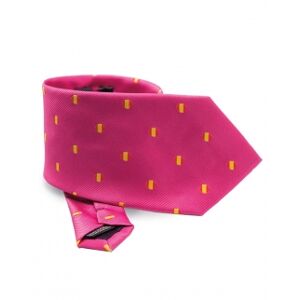 Gedshop 100 Cravatta in microfibra rosa neutro o personalizzato