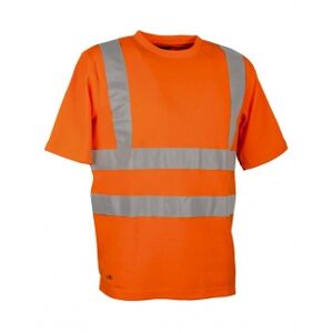 Cofra 100 T-Shirt da lavoro ad alta visibilità Alert neutro o personalizzato