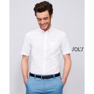 Sol's 100 Camicia uomo manica corta Brisbane fit neutro o personalizzato