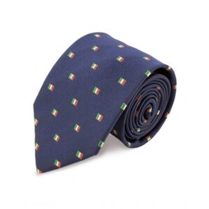 Gedshop 1000 Cravatta con bandiera dell'Italia neutro o personalizzato
