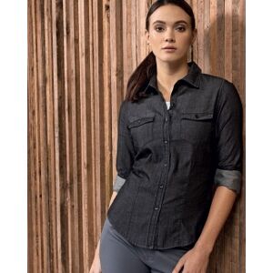 Premier 100 Camicia da donna con taschini sul petto neutro o personalizzato