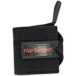 HARBINGER Pro Thumb Loop Wristwraps Colore: Nero