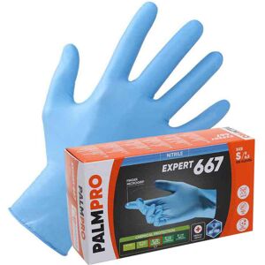 100 Guanti Nitrile Azzurro Icoguanti Palmpro Expert 667