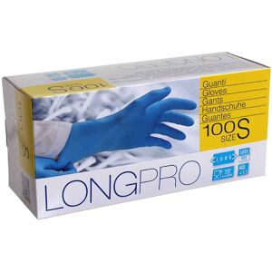 100 Guanti Nitrile Lunghi Icoguanti Long Pro Extra Resistenti S 6-6,5