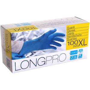 100 Guanti Nitrile Lunghi Icoguanti Long Pro Extra Resistenti Xl 9-9,5