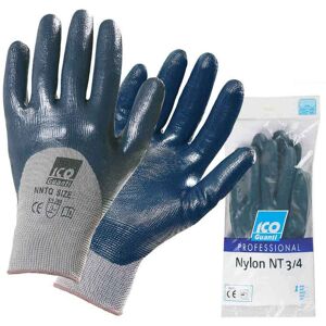 1 Paio Guanti Da Lavoro Riutilizzabili In Nylon Icoguanti Nylon Nt 3/4