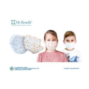 MyBenefit 10 Mascherine Chirurgiche Bambini Certificate