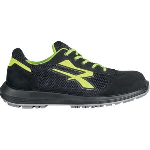 U-power SCARPA ANTINFORTUNISTICA 46  IBIZA BASSA CLASSE S1P SRC ESD NERA GIALLA