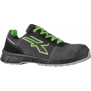 U-power SCARPA ANTINFORTUNISTICA 42  RK20016 BASSA CLASSE S1P SRC ESD NERA VERDE