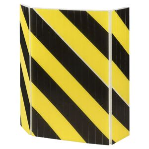 Tecnomat ANTIURTO ADESIVO PER BOX E SPIGOLI 400x420x10 mm RINFORZATO GIALLO / NERO