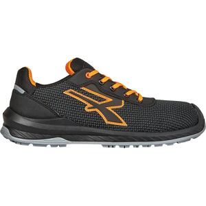 U-power SCARPA ANTINFORTUNISTICA 41  LUCA BASSA CLASSE S3 SRC ESD NERA ARANCIO METAL FREE