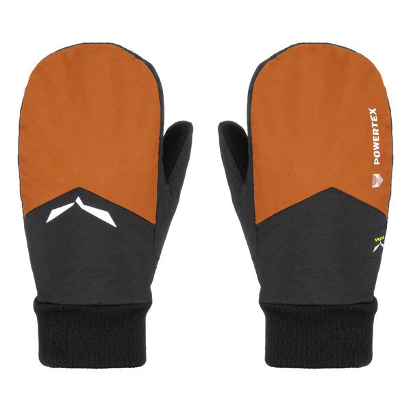 salewa kids ptx/twr - guanti alpinismo - bambino orange/black 104